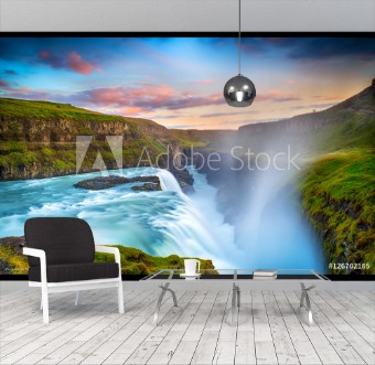 Picture of Gulfoss Falls Iceland